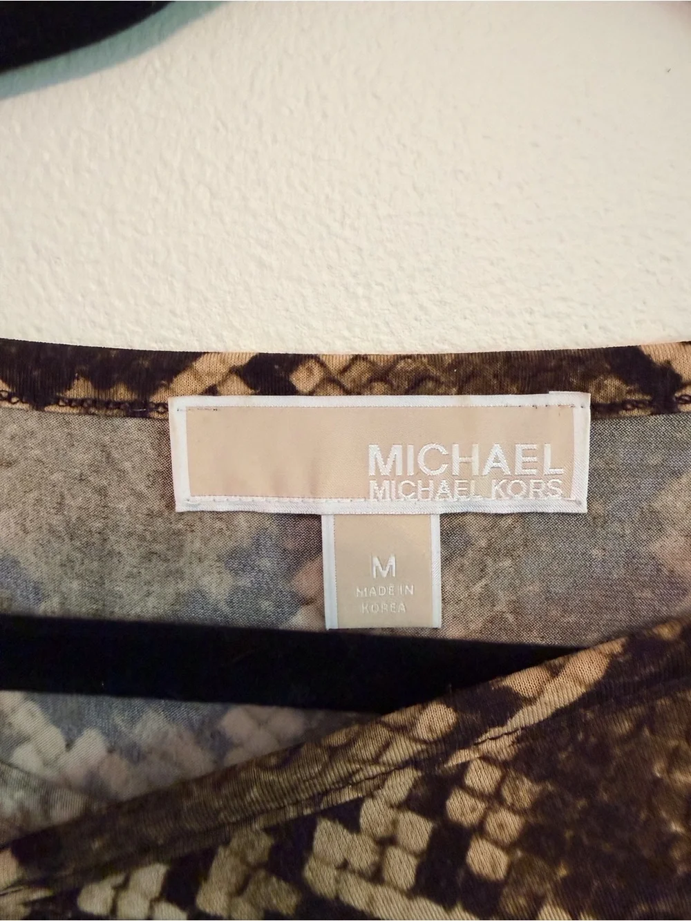 Michael Kors snake print